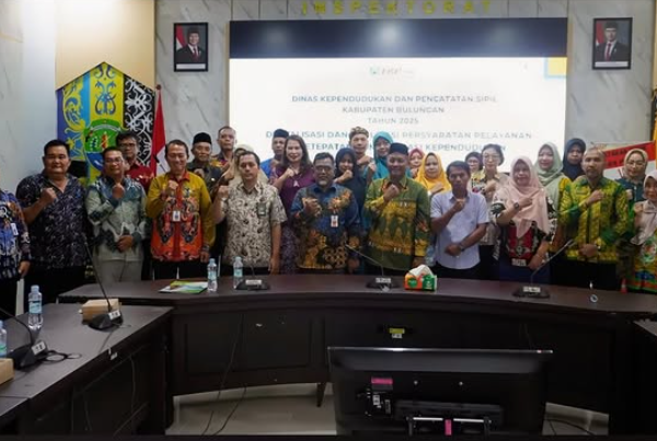 Dinas Kependudukan dan Pencatatan Sipil Kabupaten Bulungan menggelar Forum Konsultasi Publik (FKP) Tahun 2025