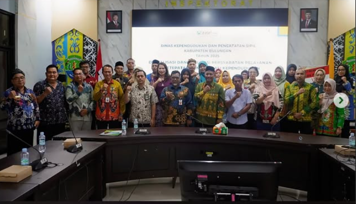 Dinas Kependudukan dan Pencatatan Sipil Kabupaten Bulungan menggelar Forum Konsultasi Publik (FKP) Tahun 2025