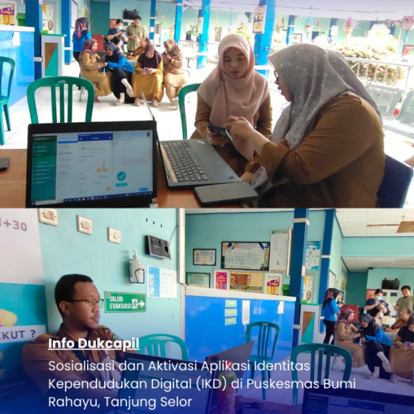 Dukcapil ‘Goes to Puskesmas’: Edukasi dan Aktivasi IKD di Bumi Rahayu