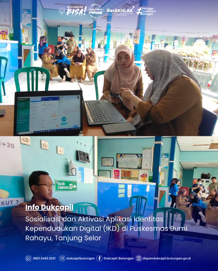 Dukcapil ‘Goes to Puskesmas’: Edukasi dan Aktivasi IKD di Bumi Rahayu