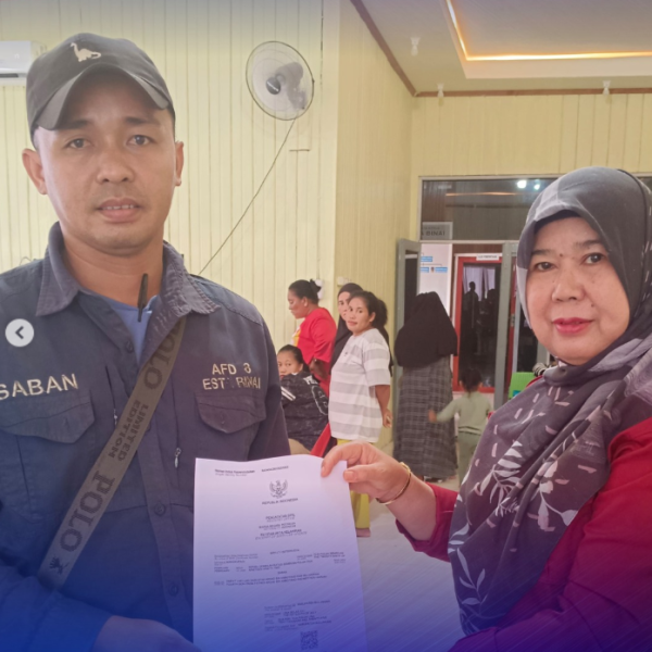 Dukcapil Bulungan Sasar Desa Binai: Jemput Bola Akta dan Dokumen Kependudukan di Tanjung Palas Timur